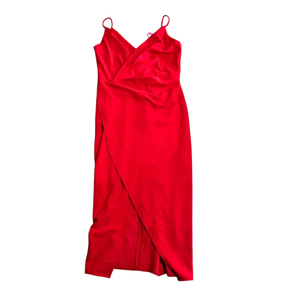 Betsey Johnson Wrap Dress Bodycon Formal Club Size 4